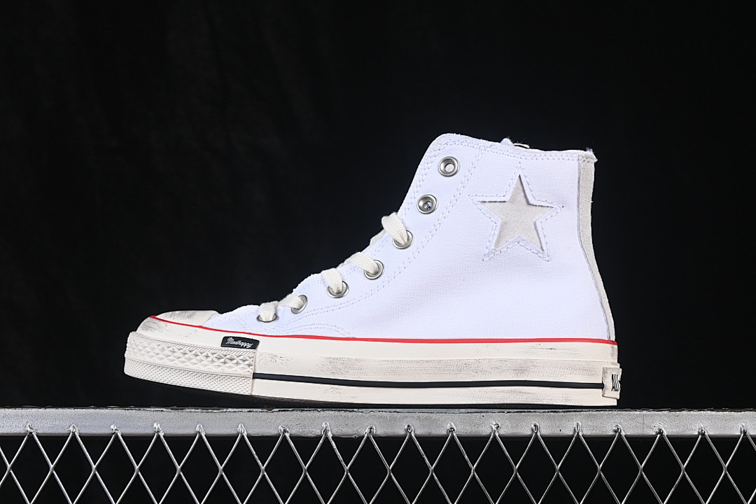 Unbranded [A19149C]-[CHUCK 70 HI VINTAGE WHITE/EGRET/ENAMEL RED]-[WOMAN:35-39.5]-[MAN:40-44], photo 1