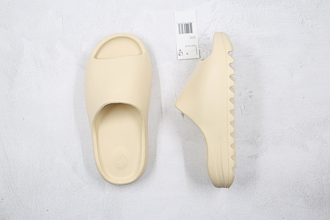 Adidas [FW6345]-[YEEZY SLIDES BONE BONE/BONE/BONE]-[WOMAN:35-39]-[MAN:40-47] - Image 4