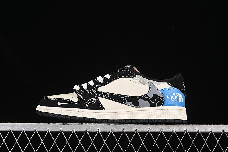 Jordan TRAVIS SCOTT X FRAGMENT DESIGN AIR Jordan 1 LOW OG SP WHITE/BLACK/GREY/BLUE · XS2024-052, photo 1