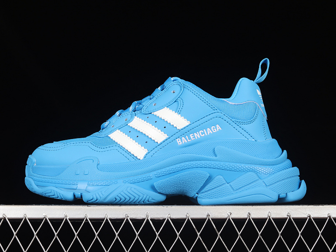 Unbranded [W2FW11003]-[ZG BA*LEN*CIAGA TRIPLE S SNEAKERS X AD BLUE/BLUE/WHITE]-[WOMAN:35-39]-[MAN:40-46], photo 1