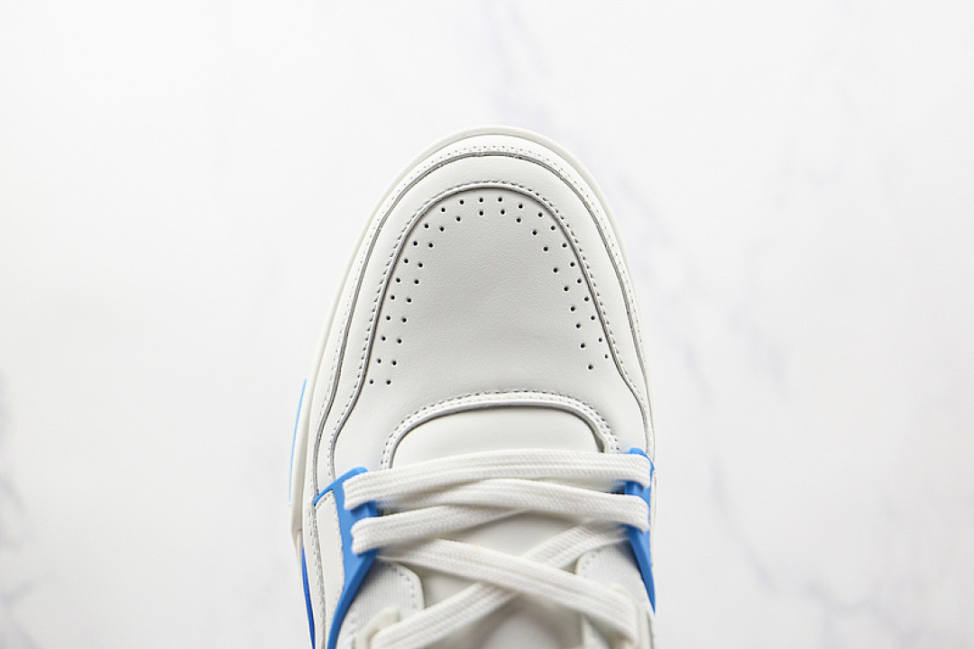 Louis Vuitton [L*V SHOES TRAINER WHITE/WHITE/BLUE]-[MAN:39-45] - Image 7