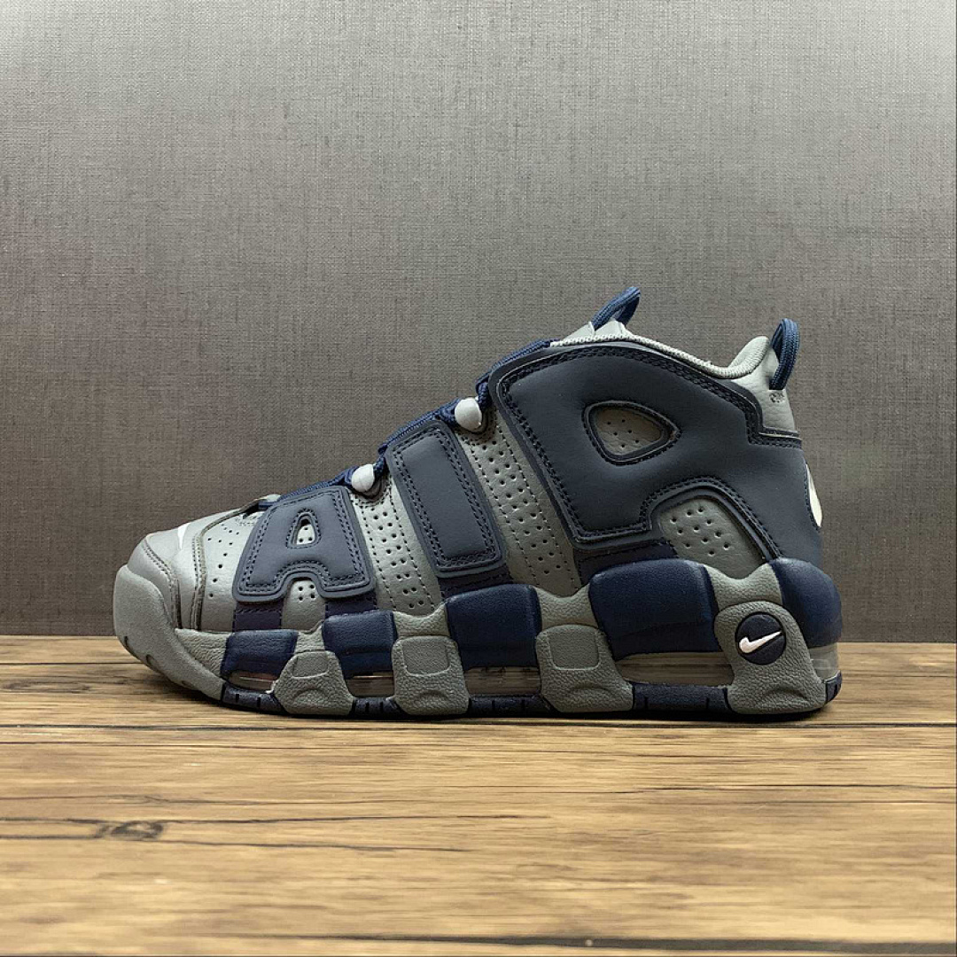 Nike [921948-003]-[AIR MORE UPTEMPO GEORGETOWN COOL GREY/WHITE/MIDNIGHT NAVY]-[UNSIEX:36-45], photo 1