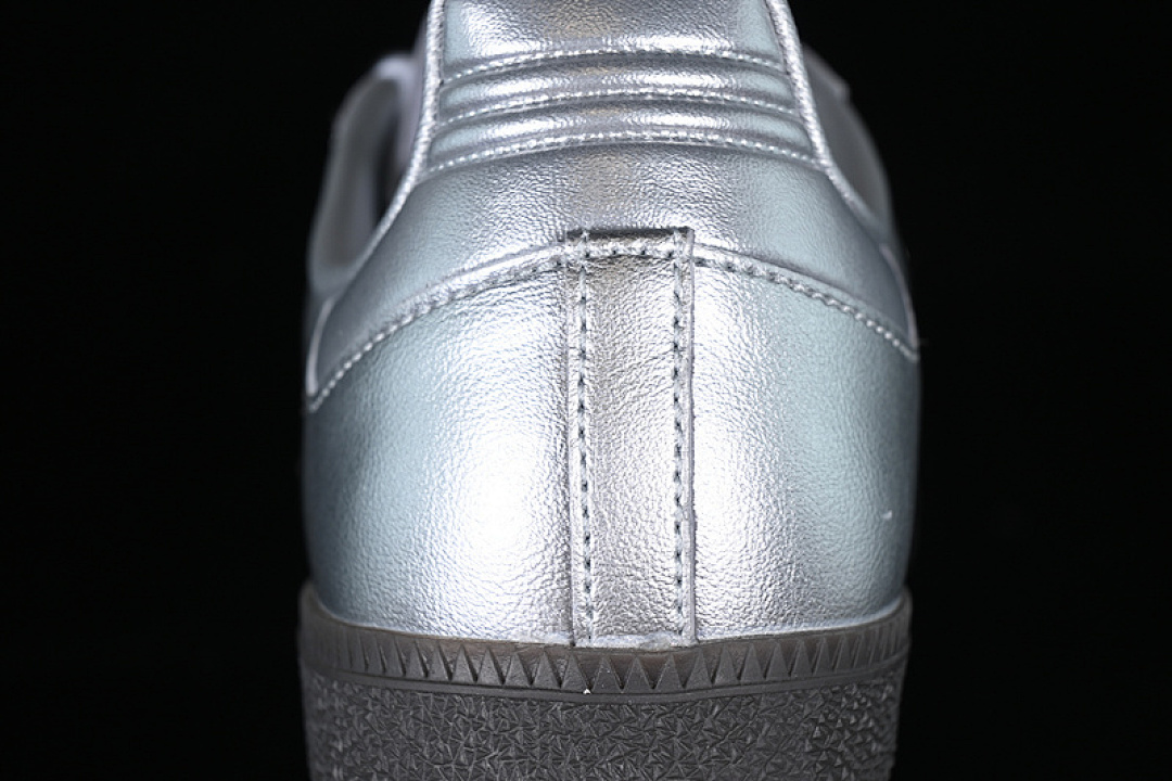 Adidas [B75806]-[SAMBA VEGAN WHITE/GREY/SILVER]-[WOMAN:35.5-39]-[MAN:40-45] - Image 7
