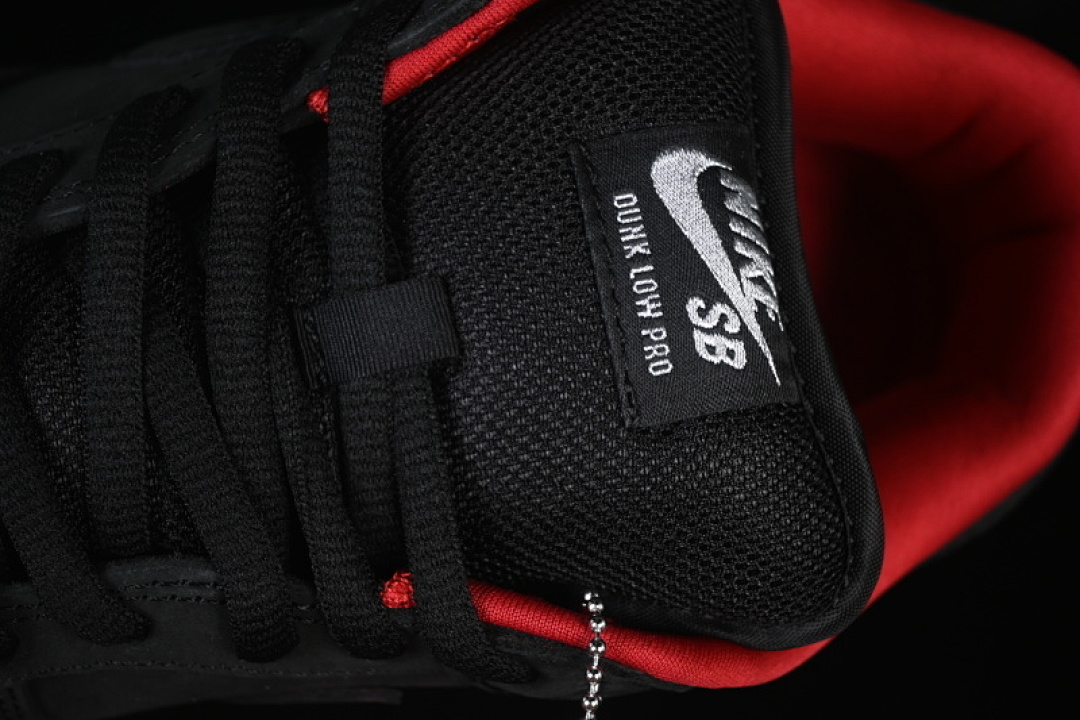 Unbranded [HQ8487-001]-[SUPREME X DUNK LOW JOINTLY TOP CASUAL SNEAKERS BLACK/RED]-[MAN:40-47.5] - Image 8