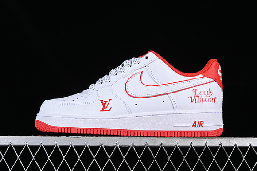 Nike [CW2288-111]-[AIR FORCE 1 07 LOW WHITE/RED]-[WOMAN:36-39]-[MAN:40-45], photo 1