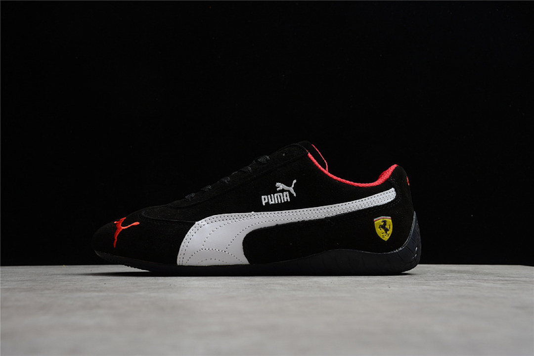 Puma Puma FUTURE CAT LEATHER SF BLACK/WHITE/RED · 300833-03, photo 1