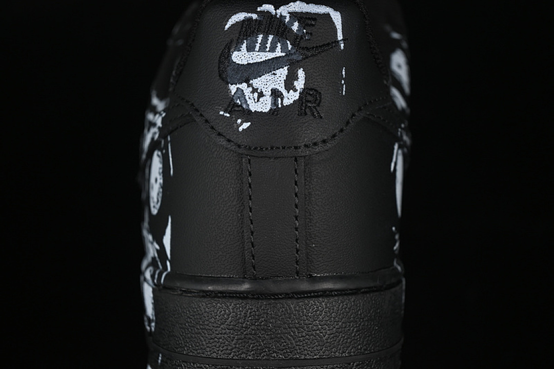 Nike [923044-101]-[COMME DES GARCONS AIR FORCE 1 07 LOW CDG BLACK/WHITE]-[WOMAN:36-39]-[MAN:40-45] - Image 6