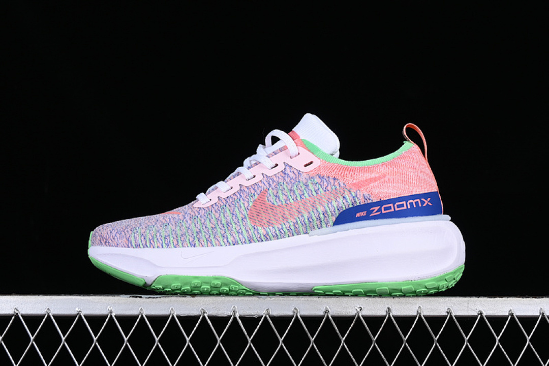 Unbranded [DR2660-801]-[ZOOM X INVINCIBLE RUN FK 3 WHITE/PINK/GREEN/BLUE]-[WOMAN:36-40], photo 1