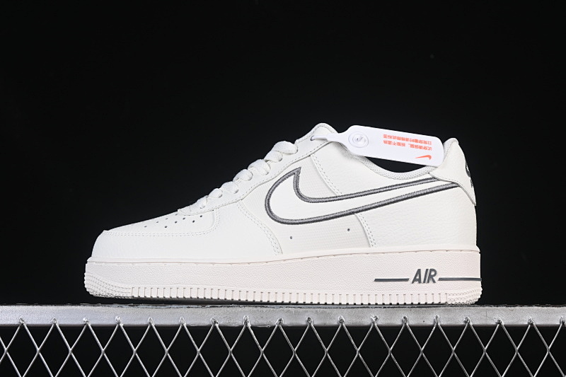 Nike Nike AIR FORCE 1 07 LOW WHITE/GREY · IB7677-101, photo 1