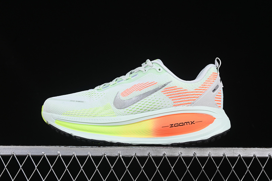 Nike [HM6803-300]-[AIR ZOOM VOMERO 18 GREY/GREEN/ORANGE]-[WOMAN:36-39]-[MAN:40-46] - Image 2