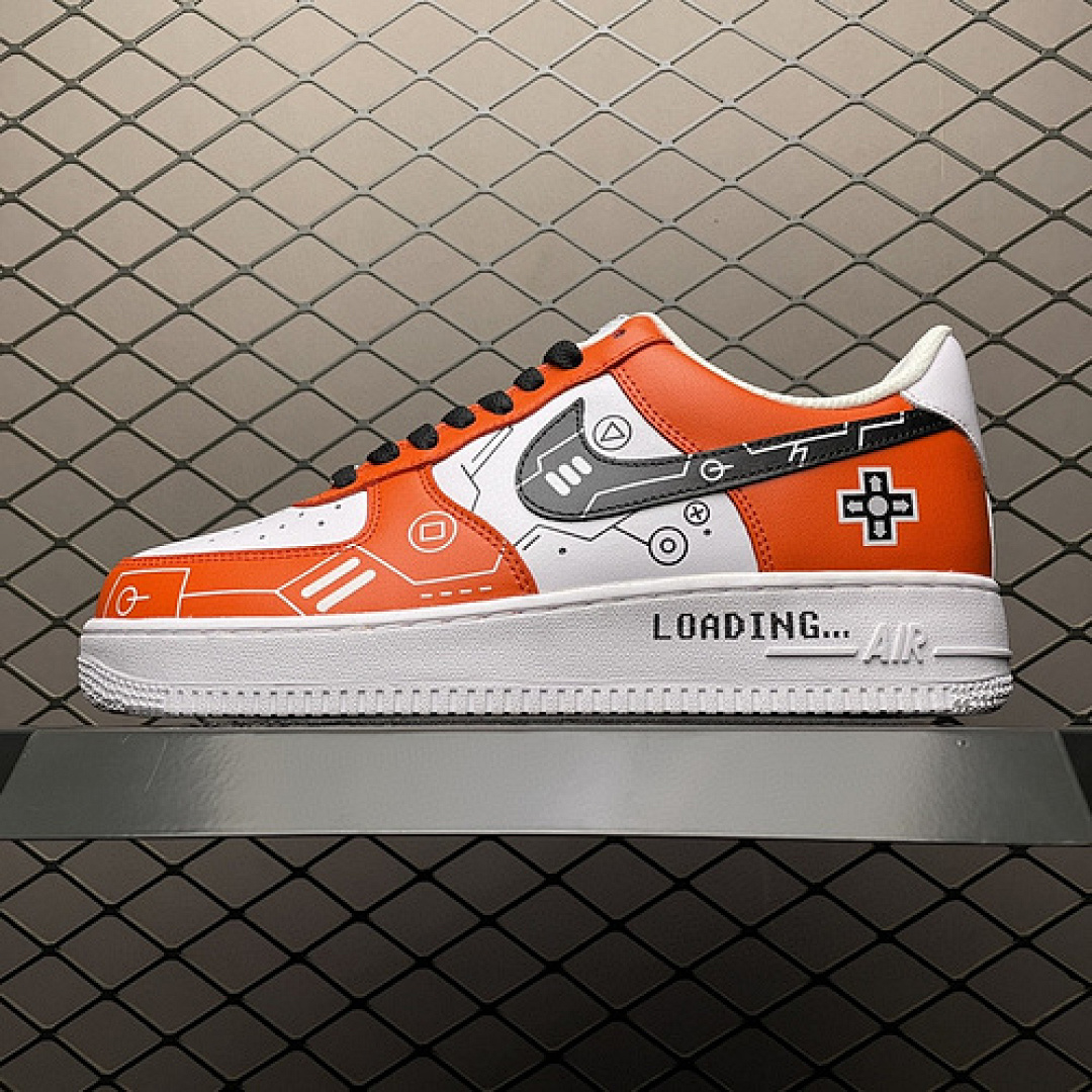 Nike [CW2288-112]-[AIR FORCE 1 LOW 07 ORANGE/WHITE/BLACK]-[WOMAN:36-39]-[MAN:40-44], photo 1