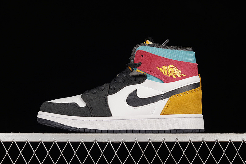 Jordan AIR Jordan 1 HIGH ZOOM COMFORT MULTI-COLOR/WHITE · CT0978-016, photo 1