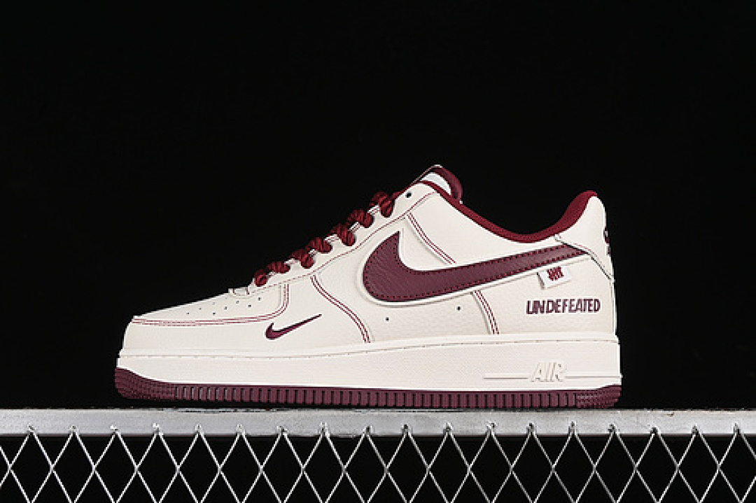 Nike [UT2023-206]-[UNDEFEATED X AIR FORCE 1 07 LOW WHITE/RED]-[WOMAN:36-39]-[MAN:40-45], photo 1