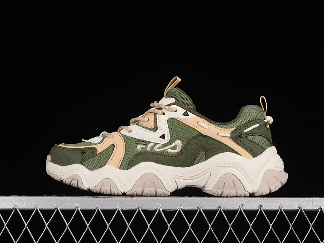 Fila [F12W242101FSW]-[FI*LA 2022 SHOES GREEN/LIGHT KHAKI/BEIGE]-[WOMAN:35.5-39]-[MAN:40-44], photo 1