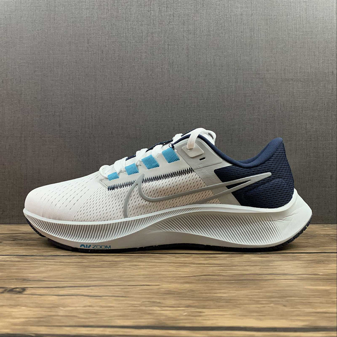 Nike Nike AIR ZOOM PEGASUS 38 WHITE/PURE PLATINUM/MIDNIGHT NAVY/WOLF GREY · CW7356-101, photo 1