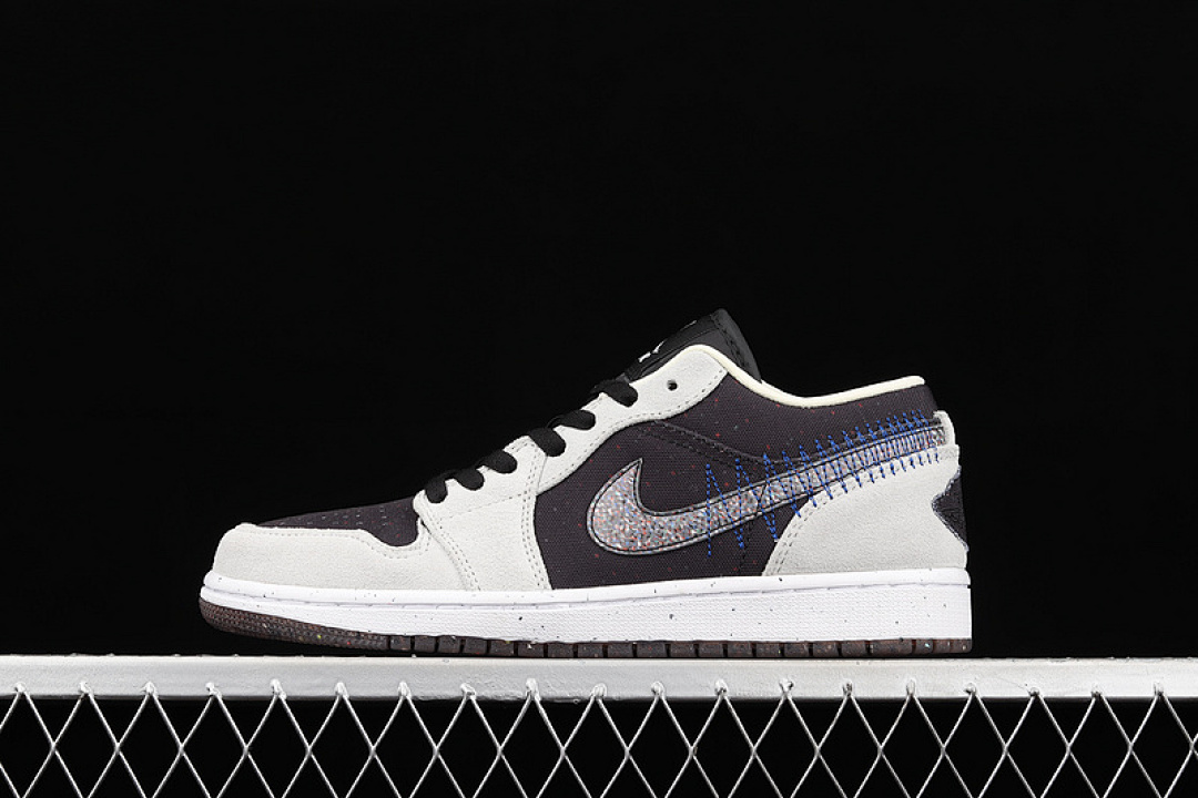 Jordan [DM4657-001]-[AIR JORDAN 1 LOW CRATER LIGHT GREY/BLACK/BEIGE]-[MAN:40-46], photo 1