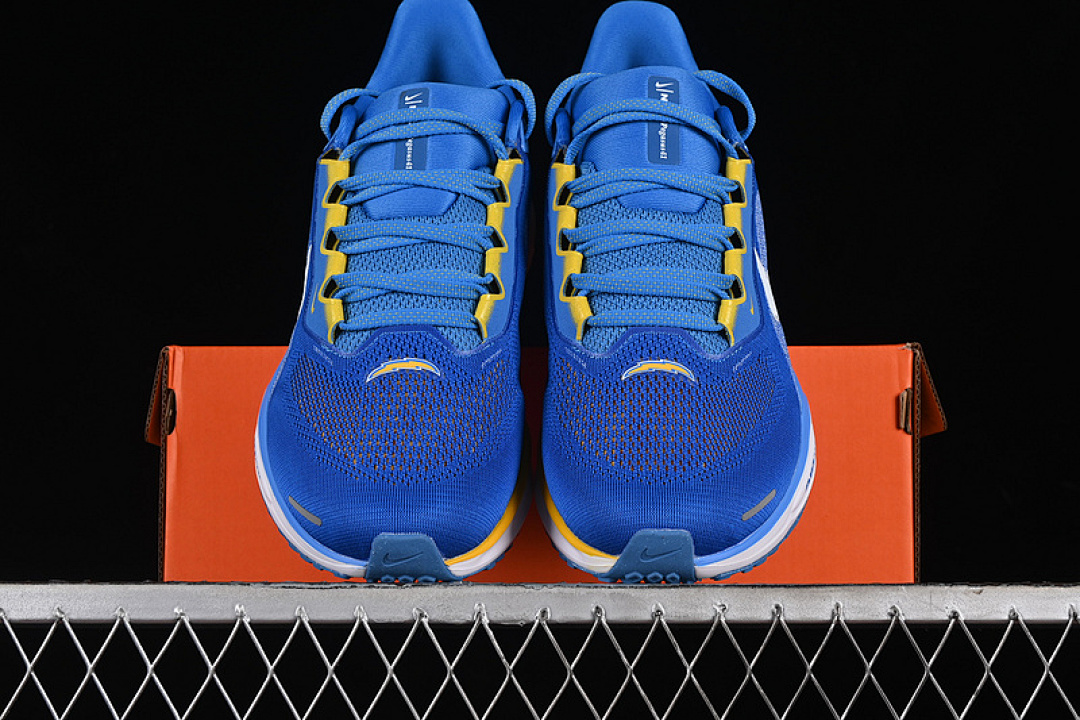 Nike [FZ5078-400]-[AIR ZOOM PEGASUS 41 ITALY BLUE/WHITE/WHITE/UNIVERSITY GOLD/BLACK]-[MAN:39-45] - Image 13