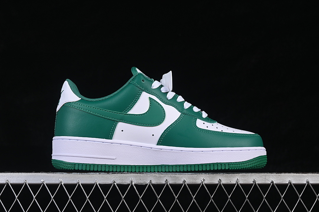 Nike [FJ4146-122]-[AIR FORCE 1 LOW 07 WHITE/WHITE/MALACHITE]-[WOMAN:36-39]-[MAN:40-45] - Image 16