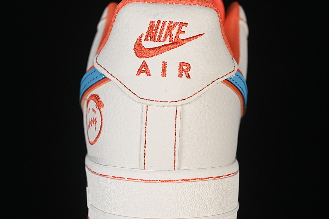 Nike [XL1979-125]-[AIR FORCE 1 07 LOW CASUAL SNEAKERS RED/WHITE/BLUE]-[WOMAN:36-39]-[MAN:40-45] - Image 6