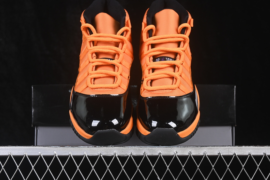 Unbranded [CT8012-700]-[AIR JORDAN 11 RETRO AJ11 CASUAL SHOES ORANGE/DARK ORANGE]-[MAN:40-48.5] - Image 12