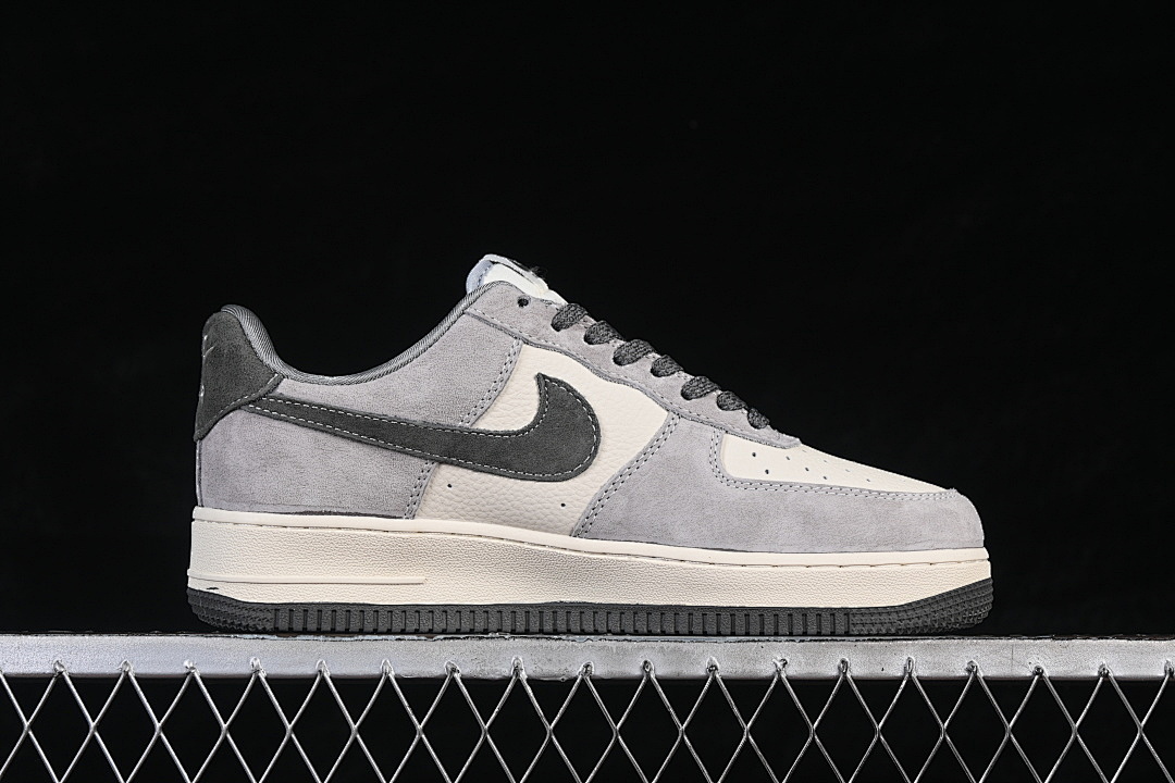 Nike [KL1688-005]-[AIR FORCE 1 07 LOW CASUAL SNEAKERS WHITE/GREY/BLACK]-[WOMAN:36-39]-[MAN:40-45] - Image 16