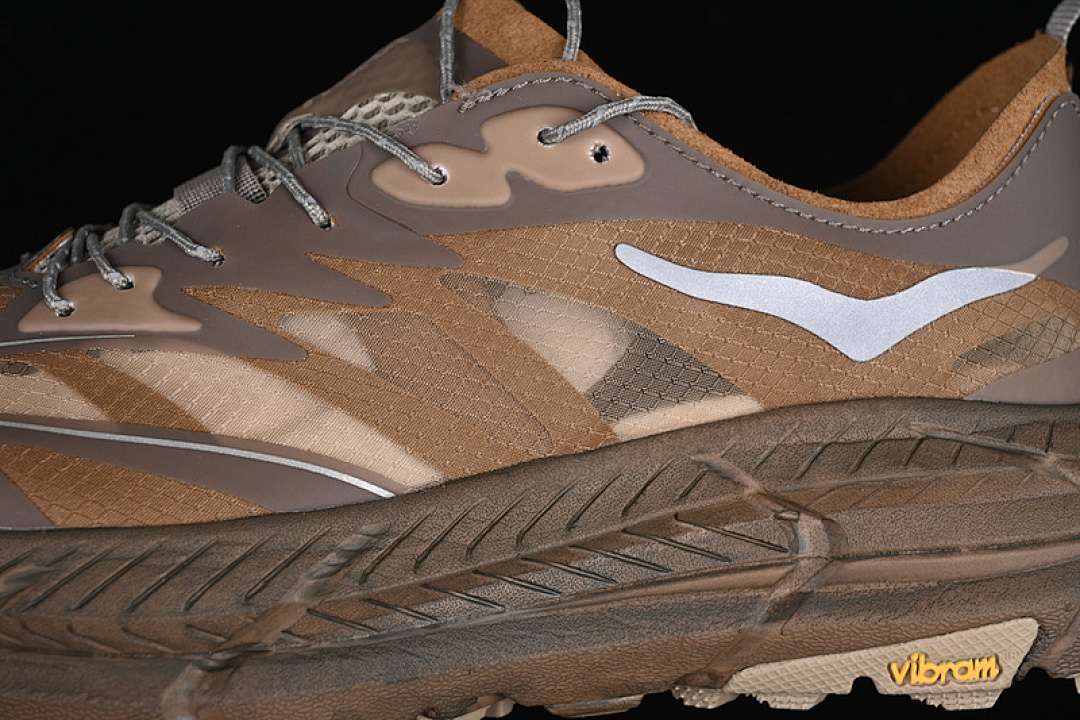 Hoka [1157050 RBBR]-[HOKA ONE SATISFY RUNNING MAFATE TRAIL BROWN/GREY] - Image 8