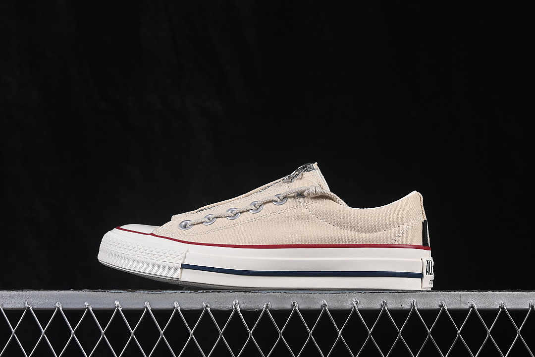 Unbranded [ALL STAR GORE TEX CENTERZIP CASUAL CANVAS SHOES WHEAT/WHITE]-[WOMAN:35-39.5]-[MAN:40-44], photo 1