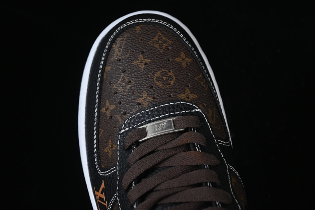Nike [CZ3986-002]-[AIR FORCE 1 07 LOW LV BLACK/BROWN/WHITE]-[WOMAN:36-39]-[MAN:40-45] - Image 10