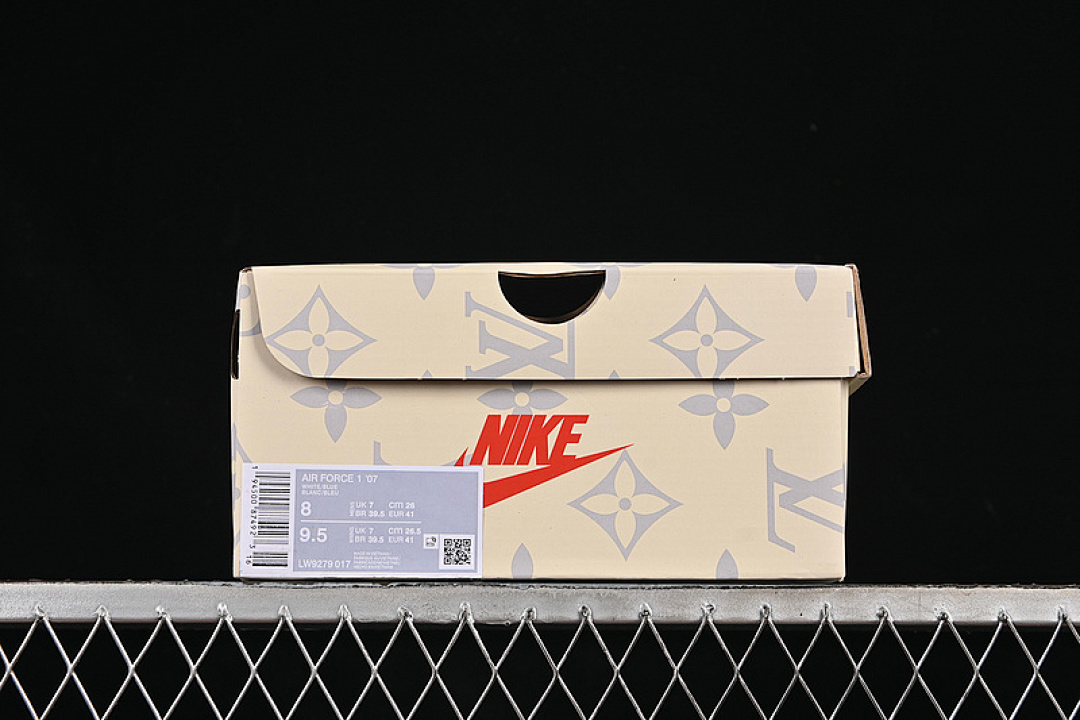Nike [LW9279-017]-[AIR FORCE 1 07 LOW LV WHITE/BLUE]-[WOMAN:36-39]-[MAN:40-45] - Image 12