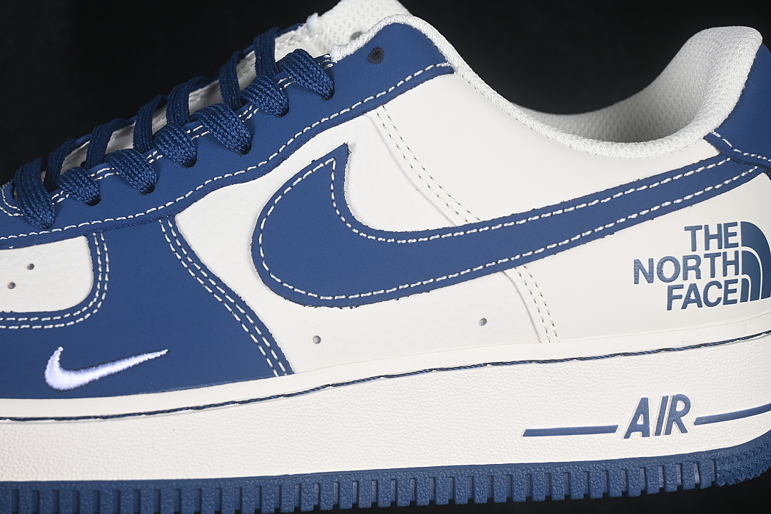 Nike [DD1982-366]-[AIR FORCE 1 07 LOW CASUAL SNEAKERS NAVY BLUE/WHITE]-[WOMAN:36-39]-[MAN:40-45] - Image 7