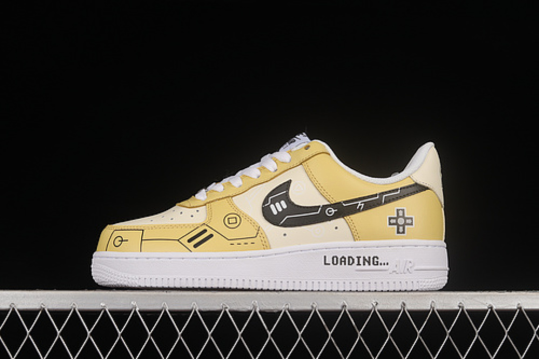 Nike [DD8959-102]-[AIR FORCE 1 07 LOW YELLOW/WHITE/BEIGE]-[WOMAN:36-39]-[MAN:40-45], photo 1