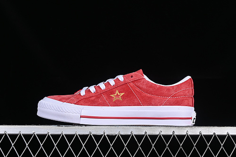 Converse Converse ONE STAR PRO WHITE/RED · A06646C, photo 1