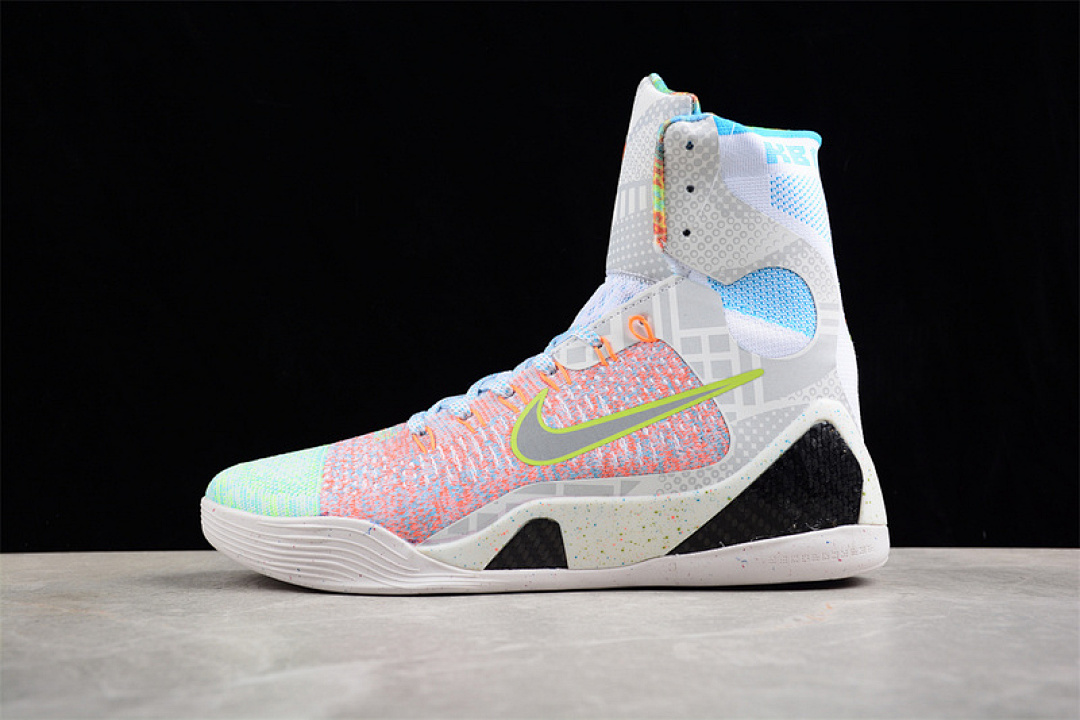 Nike [678301-904]-[KOBE 9 ELITE PREMIUM WHAT THE KOBE MULTI-COLOR/REFLECT SILVER/CHLORINE (BLUE]) - Image 15
