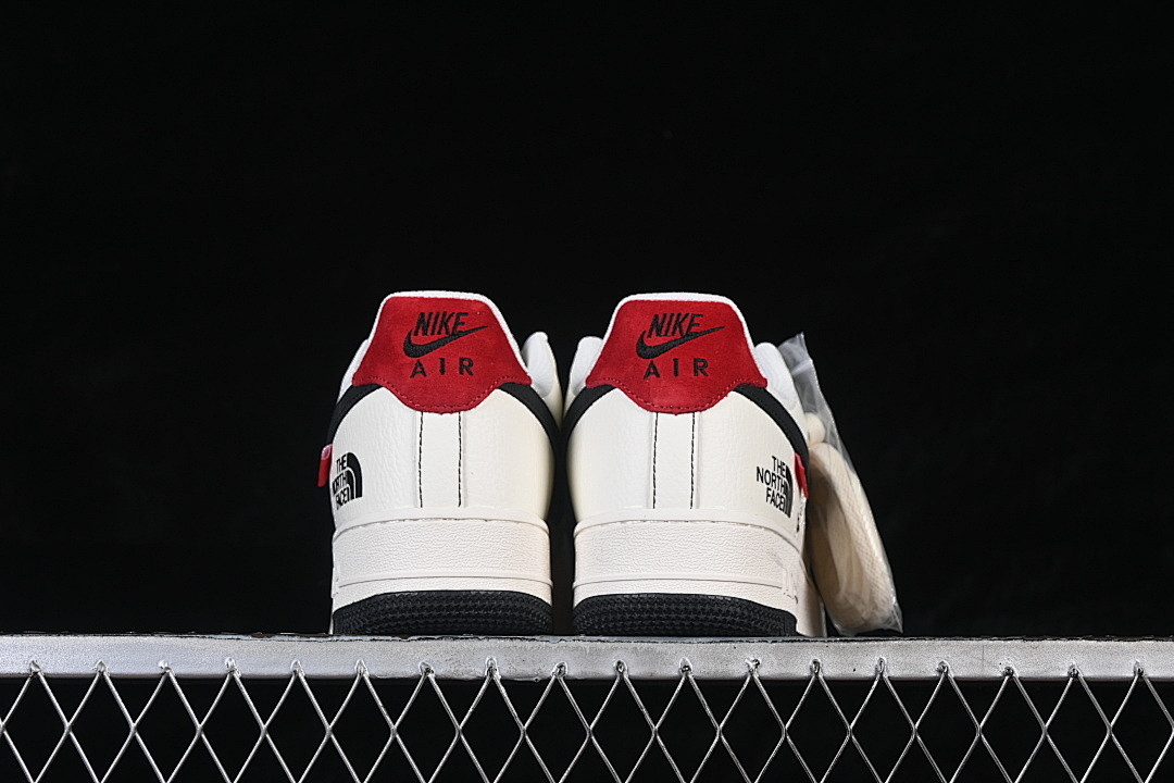 Nike [KG6699-F42]-[AIR FORCE 1 07 LOW CASUAL SHOES BLACK/GREY/WHITE/RED]-[WOMAN:36-39]-[MAN:40-45] - Image 13