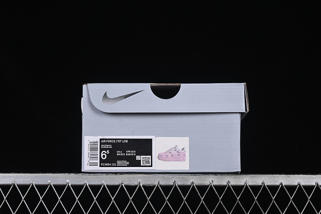 Nike [FC3654-121]-[AIR FORCE 1 07 LOW WHITE/PINK/GOLD]-[WOMAN:36-42] - Image 12