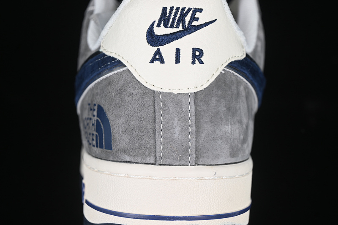 Nike [XZ6188-975]-[AIR FORCE 1 07 LOW WHITE/GREY/BLUE]-[WOMAN:36-39]-[MAN:40-45] - Image 7