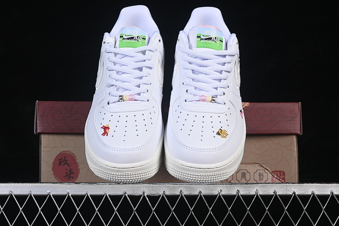 Nike [IQ1143-100]-[AIR FORCE 1 LOW SAIL/PHANTOM/TEAM CRIMSON]-[WOMAN:36-39]-[MAN:40-45] - Image 13