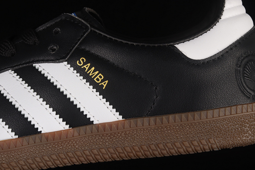 Adidas [B75807]-[SAMBA VEGAN SHOES CORE BLACK/CLOUD WHITE/CORE BLACK]-[MAN:39-45] - Image 8