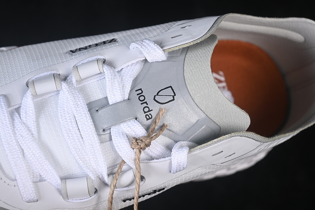 Norda [LEISURE RUNNING SHOES WHITE/ORANGE/GREY/WHITE]-[WOMAN:36-39]-[MAN:40-45] - Image 10