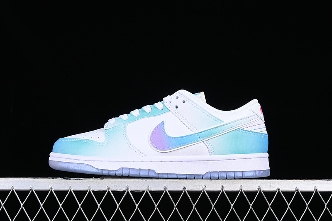 Unbranded [FJ7743-194]-[DUNK LOW UNLOCK YOUR SPACE WHITE/ICE BLUE/PHANTOM/MULTI-COLOR]-[UNSIZE:36-45], photo 1