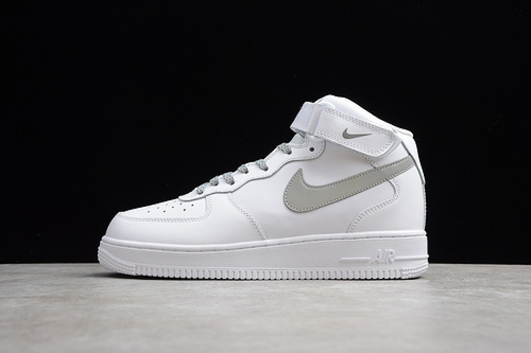 Nike AIR FORCE 1 MID 07 WHITE/GREY · 315123-111, photo 1