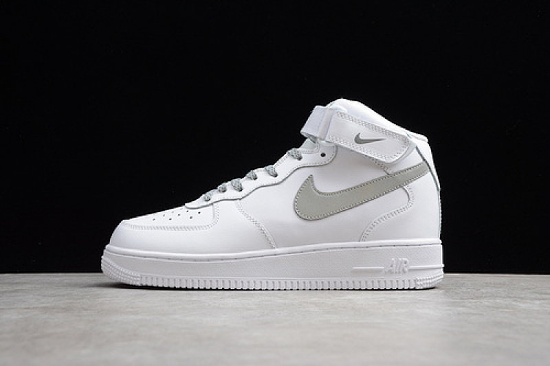 Nike AIR FORCE 1 MID 07 WHITE/GREY · 315123-111, photo 1