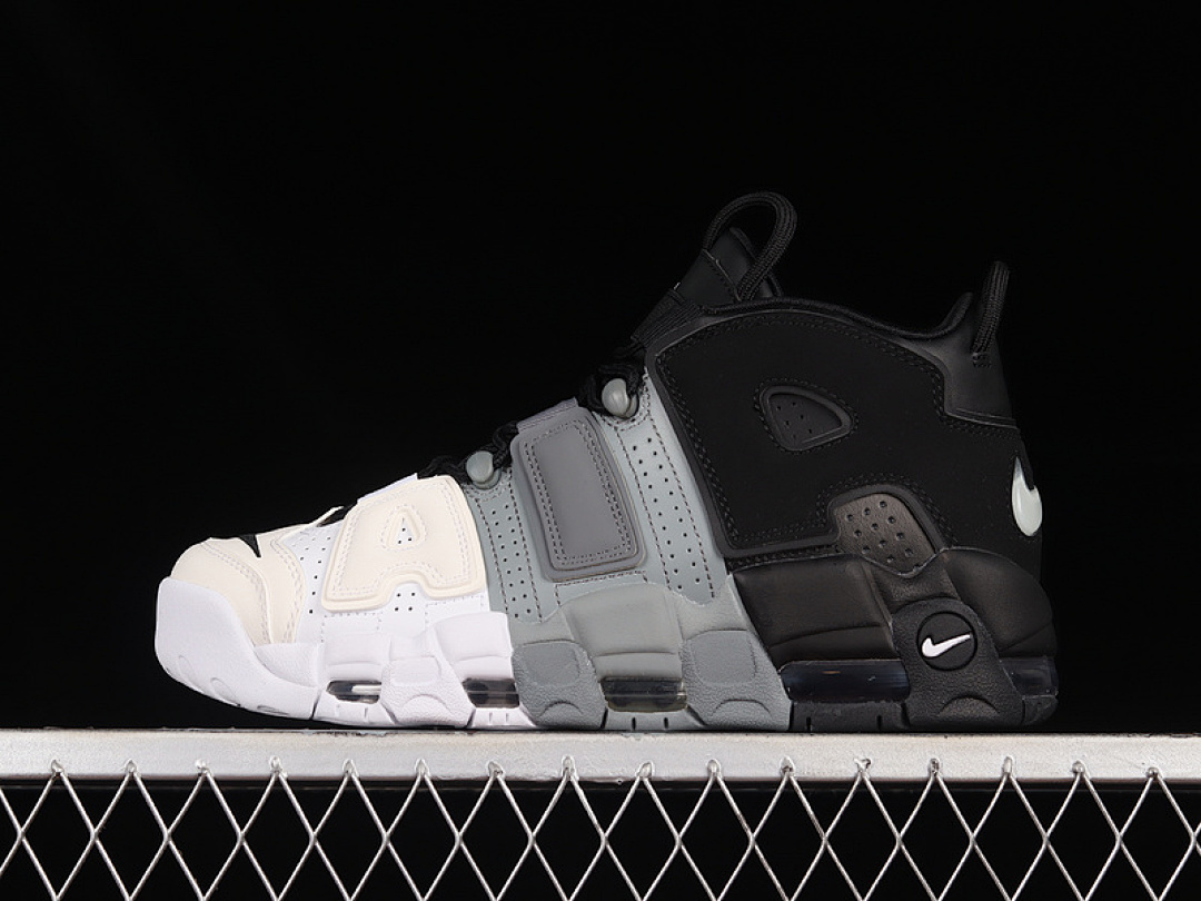 Nike [921948-002]-[AIR MORE UPTEMPO TRI-COLOR BLACK/COOL GREY/WHITE]-[WOMAN:36-39]-[MAN:40-46], photo 1