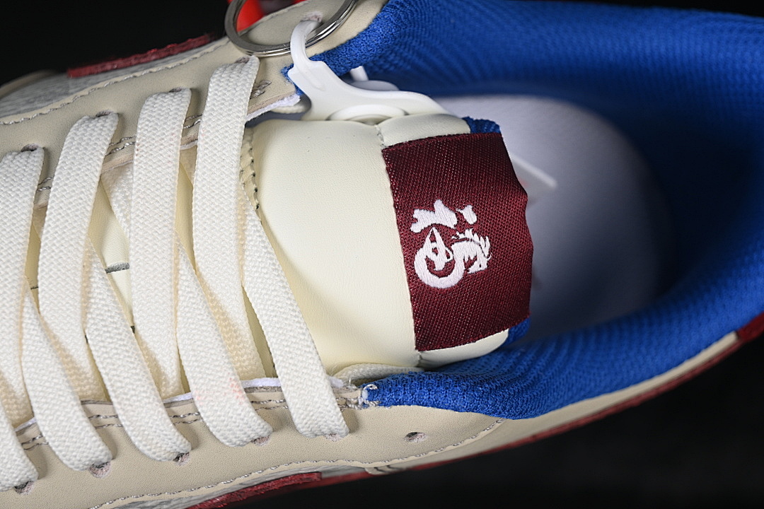 Nike [NH0601-519]-[AIR FORCE 1 07 LOW CASUAL SNEAKERS WHITE/BROWN/RED]-[WOMAN:36-39]-[MAN:40-45] - Image 9
