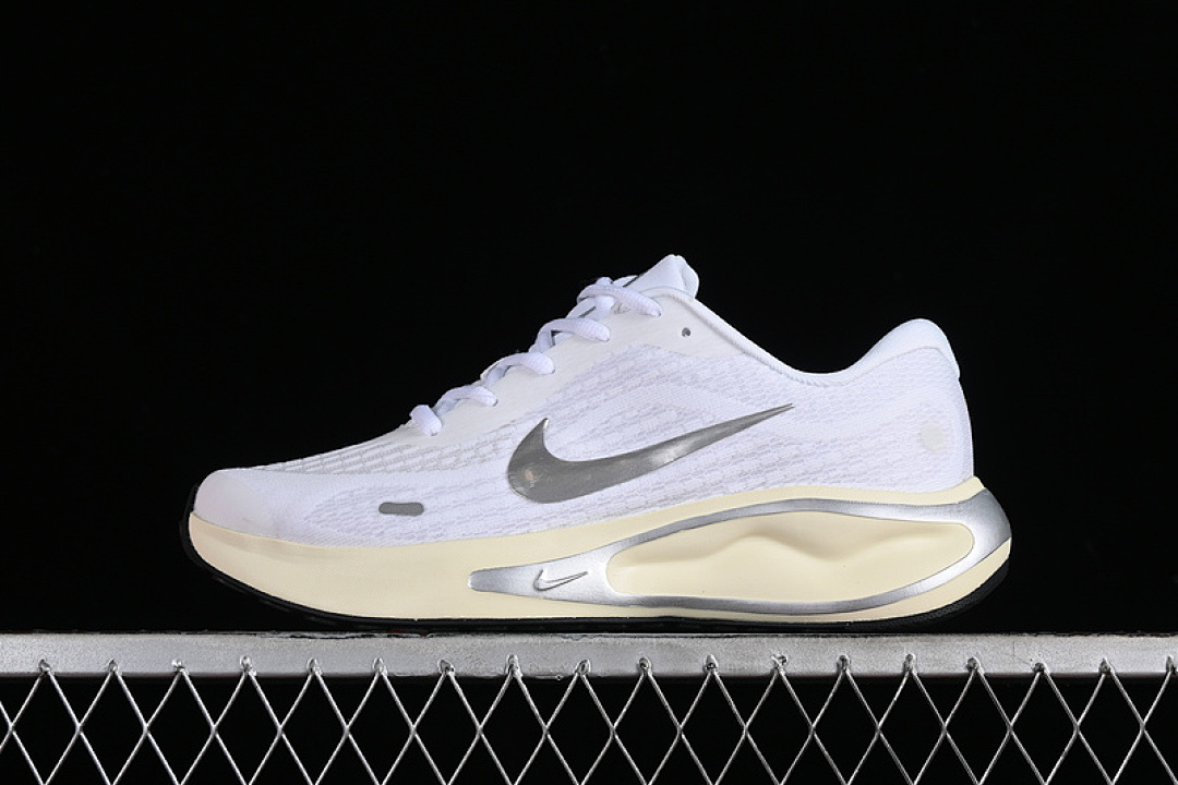 JOURNEY RUN 2024 WHITE/PLATINUM TINT/COCONUT MILK/METALLIC SILVER · FJ7765-104, photo 1