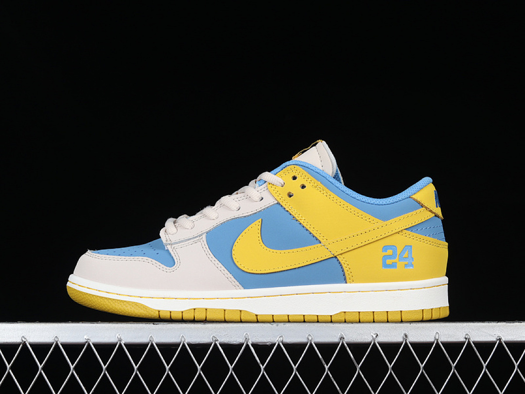 Unbranded [LF2428-002]-[DUNK LOW "KOBE"SB LIGHT BLUE/YELLOW/WHITE]-[UNISEX:36-45], photo 1