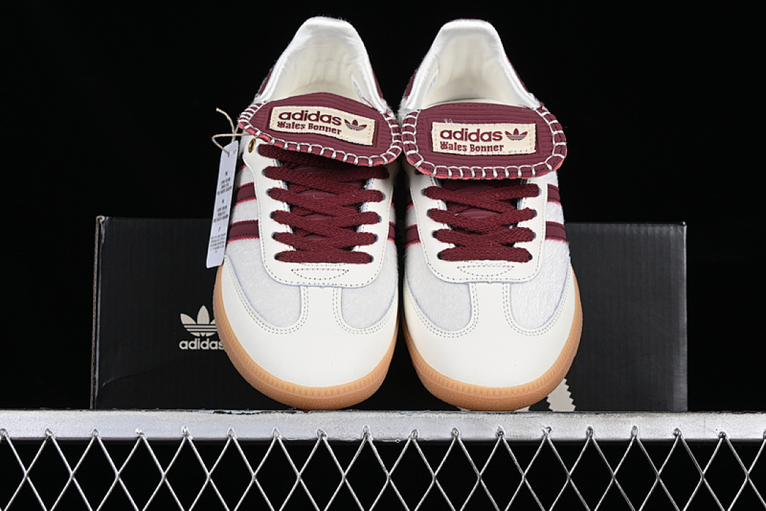 Adidas [IE0586]-[WALES BONNER SAMBA WHITE/GREY/RED/BROWN]-[WOMAN:35-39]-[MAN:40-45] - Image 13