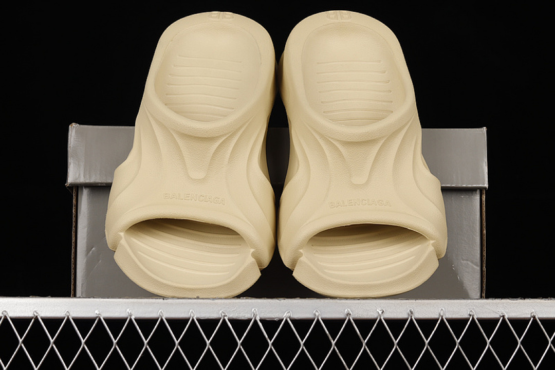 Balenciaga [BA*LEN*CIAGA MOLD THONG SANDALS LIGHT KHAKI/LIGHT KHAKI]-[WOMAN:36-39]-[MAN:40-44] - Image 6