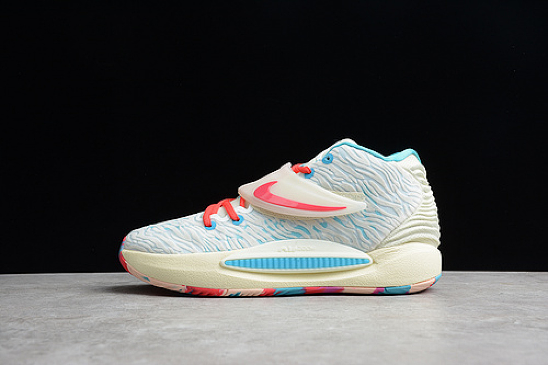 KD 14 EP CASHMERE/WHITE/TURQUOISE BLUE/MULTI-COLOR · CZ0170-700, photo 1