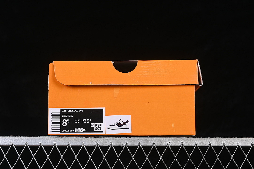 Nike [JP8028-069]-[AIR FORCE 1 07 LOW WHITE/NAVY BLUE/WINE RED]-[WOMAN:36-39]-[MAN:40-45] - Image 12